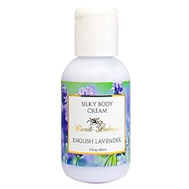 Camille Beckman Silky Body Cream, English Lavender, 2 Ounce