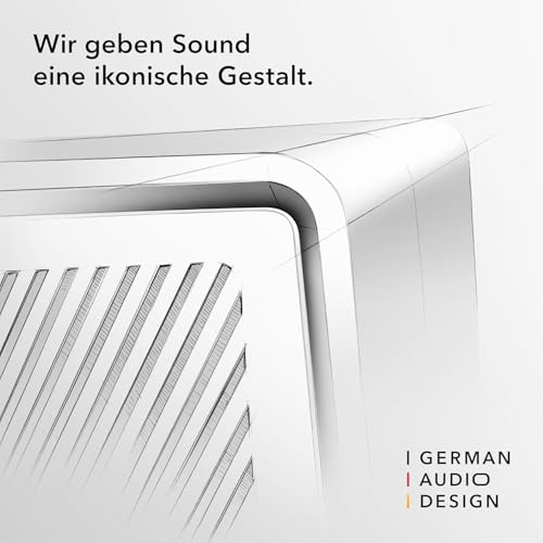 sonoro Stream Internetradio (UKW, Bluetooth, DAB, Spotify, Amazon, Deezer, spritzwassergeschützt)...