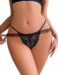 Black Lace Thong D1