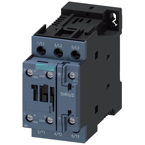 Contacteur DC 24V S0 pour moteurs de 3,5 kW avec commutation auxiliaire 1NO+1NF