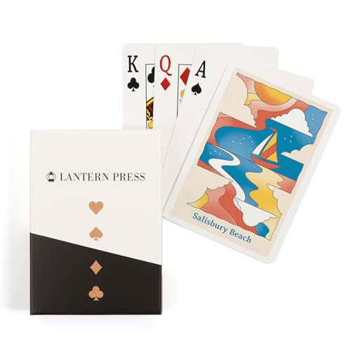 Baraja de Poker Lantern Press Salisbury Beach 52 Cartas