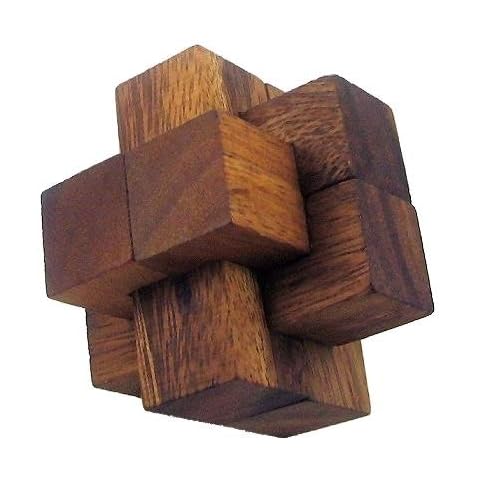 Notched Stick - 3D Wooden Puzzle Brain Teaser Cover