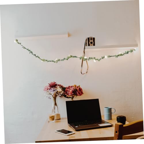 Cadena de luces LED solares YARNOW de PVC resistente contra la lluvia para decoración exterior 6