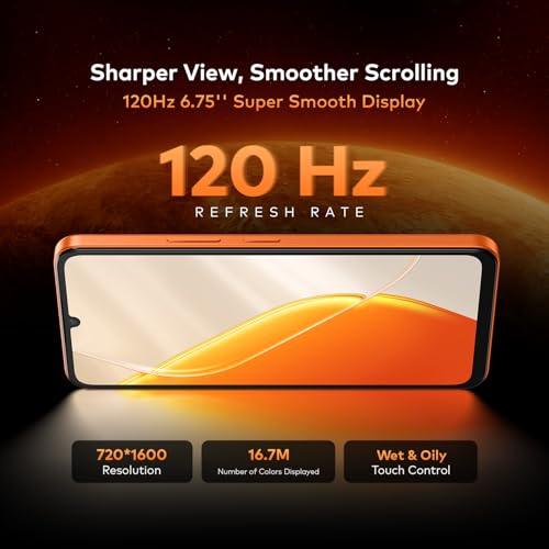 Image of Itel Zeno 200 (Meteor Titanium, 4 GB RAM, 128 GB Storage) | 6.75 inch HD+ Display | 120 Hz Dynamic Refresh Rate | IP65 Dust & Water Resistance | 13 MP Camera | 5000 mAh Battery | Charger in Box