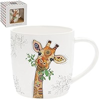 Lesser & Pavey Hesper Hare Mug | Ceramic Coffee Mugs For Home Or Work Premium Design Mugs For All Occasions Designed By Bug Art Lovely Mugs For Tea Coffee Hot Drinks