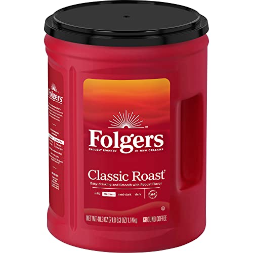 Image of Folgers Classic Roast Coffee, 48-Oz Can