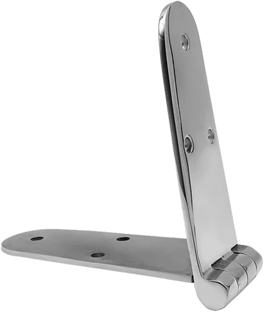 316 Stainless Steel Casting Hinge 6 Holes Hardware 200 * 38 * 3mm 1Pcs