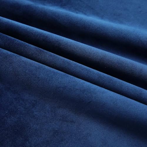 Rideaux occultants en velours bleu pour une ambiance douce et intime - 3