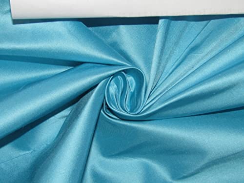 Soie Dupioni DUP377 bleu de 137,2 cm pour confectionner vos robes de soirée uniques