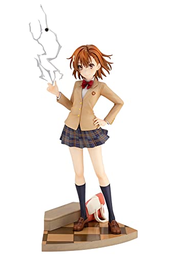 Kotobukiya A Certain Scientific Railgun T Statuette PVC 1/7 Misaka Mikoto 15th Anniversary Ver. 30 cm
