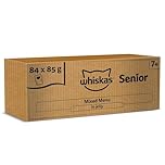 WHISKAS Adult Wet Cat Food in Jelly 84x85g Mixed Menu