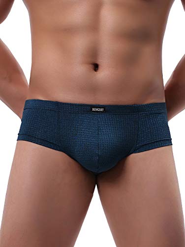 iKingsky Men's Cheeky Thong Underwear Mini Cheek Pouch Boxer Briefs Sexy Brazilian Back Mens Under Panties2