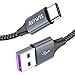 Produktbild AVIWIS USB Typ C Kabel 5A 2M USB Typ C Schnell Ladekabel Super Charge Datenkabel für Huawei P40 P30 P20 P10 Pro P40 Lite Mate 30 Mate20 Pro Mate9 Mate10 Plus P9 Nova5 Pro