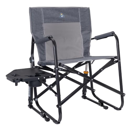 GCI Outdoor Freestyle Rocker Portable Folding Rocking Chair, Outdoor Camping Chair with Side Table - image 1
