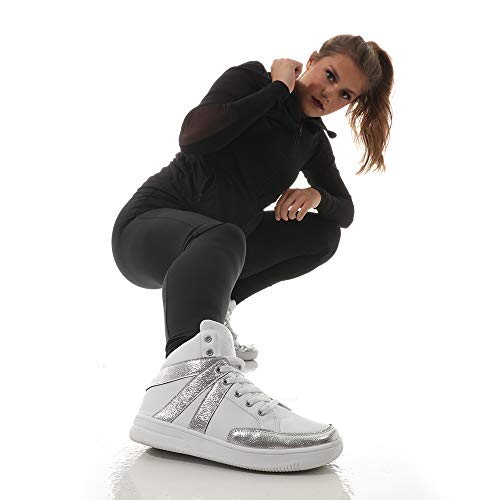 Alexandra Collection Youth Spark High Top Sneaker for Women & Girls4