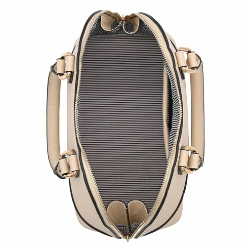 Image of Zip-Around Saffiano Classic Dome Satchel