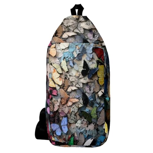 Sac à dos à bandoulière papillon fini le mal de dos avec ce sac compact
