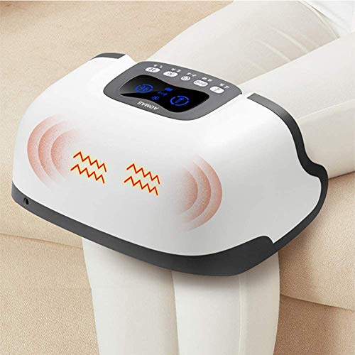 SULQING Masajeador De Compresión Inalámbrico para Rodilla, Pierna, Rodilla, Artritis, Alivio del Dolor, Terapia Vibratoria Magnética Infrarroja, Máquina De Masaje De Fisioterapia