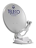 TELECO Flatsat Classic BT 85 Vollautomatische Sat Anlage, Parabolantenne, 85cm Durchmesser, Single LNB, 10,8 kg