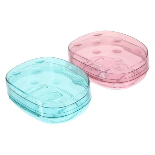 Alipis 2 Uds Soporte para Jabonera Caja De Jabón Contenedor De Jabón