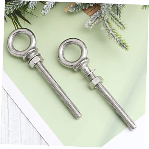 Boulons à œil acier inoxydable pour aménagement de jardin et fixations suspendues OUNONA