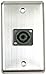 Elite Core OSP D-1-SPEAKON Duplex Wall Plate with 1-Speakon