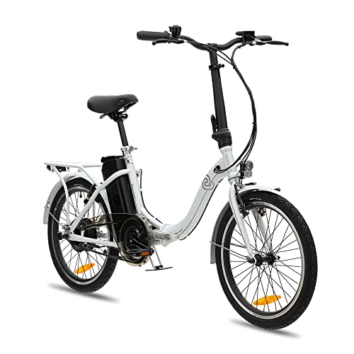 VecoCraft Elektro Klapprad Nemesis, e-Bike klapprad 20 Zoll, 36V 7.8Ah abnehmbaren Lithiumbatterien Reichweite 65km, 250W Heckmotor, e klapprad Erwachsene, e Bike klapprad Damen e Bike Herren