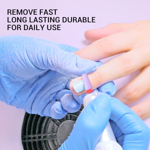 Image of MelodySusie 5 in 1 Nail Drill Bits, 3 /32'' Ceramic Cross Cut Bits, Suitable for Manicure Pedicure Cuticle Gel Polishing, Pink, Series Bit-M, Fine, Purple