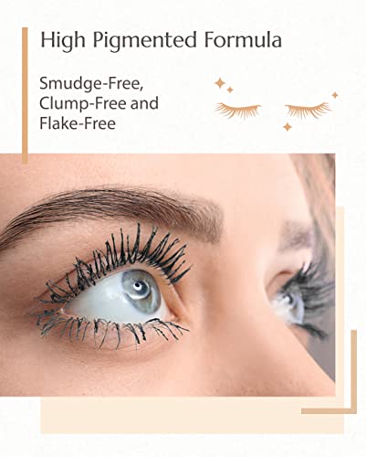 Tsuvimi Ever Long Mascara, Color Mascara, Long Lasting Mascara (Silver Gray) #TOP5