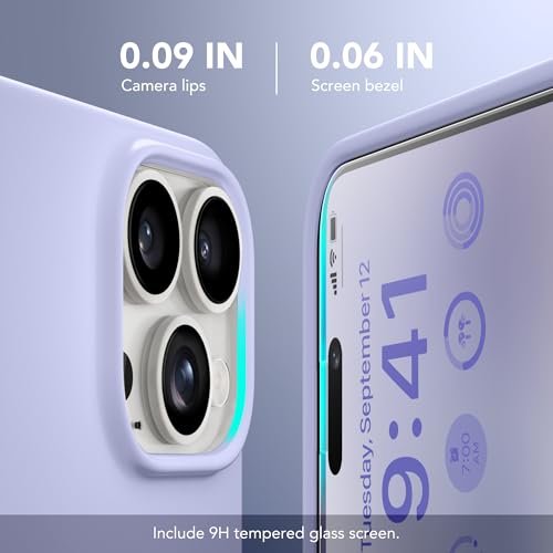 Coque fine iPhone 15 Pro Max GONEZ silicone doublure microfibre - 6