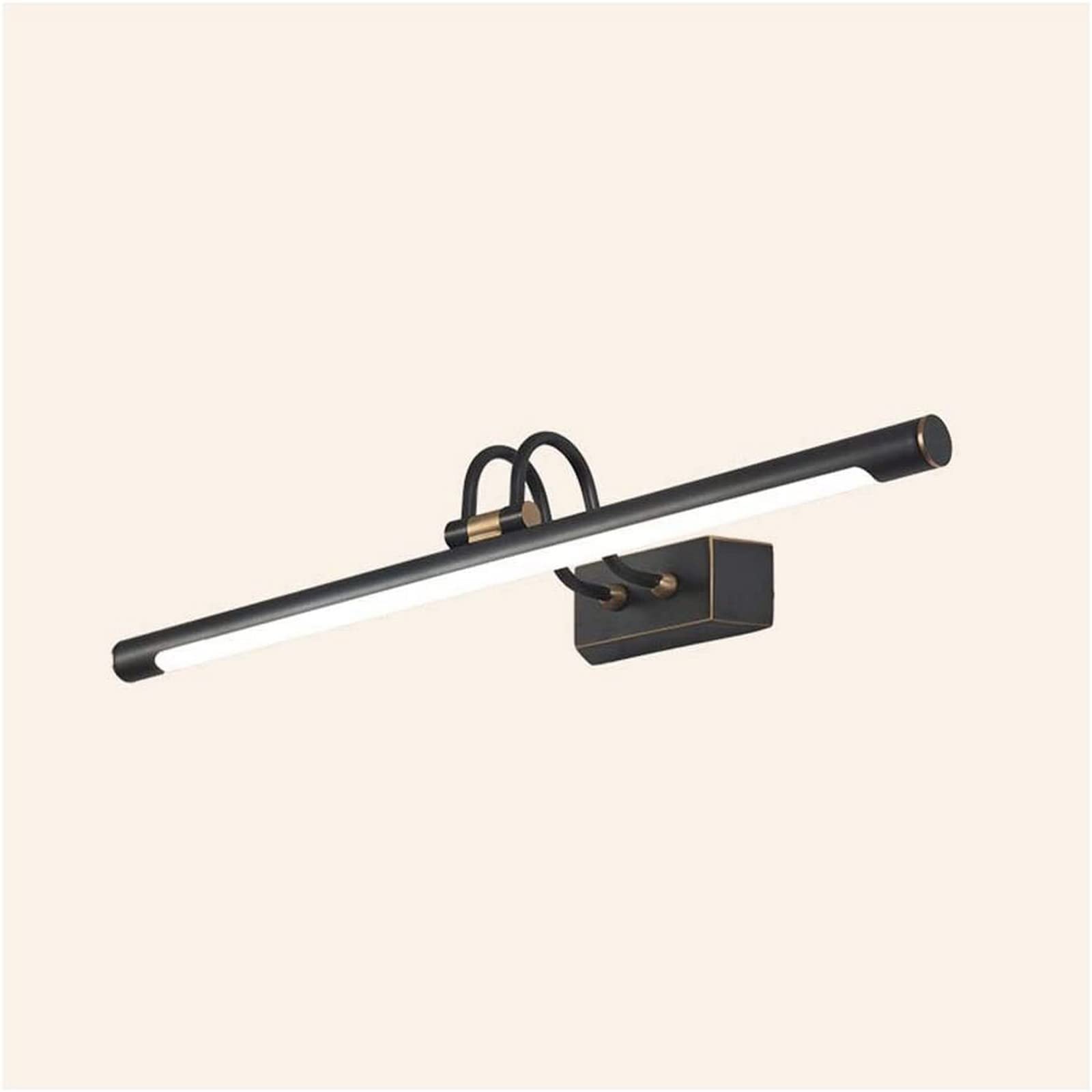 Lampe de maquillage LED et applique murale antirouille pour miroir