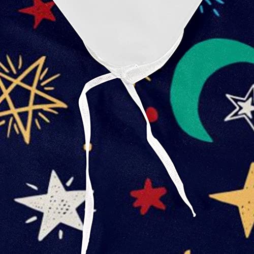 Parure de lit lune étoile bleu marine pour de douces nuits - 8