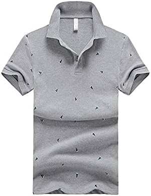 Amazon Co Jp Gxswlaaa 新しいファッション男性ポロシャツヨットプリントメンズビジネスカジュアル男性ポロシャツ半袖ブランドメンズ服 Color Gray Size Xl 服 ファッション小物