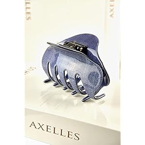Stijlvol Haarklem 8 cm (Sierklem) in geschenkdoos (denim)