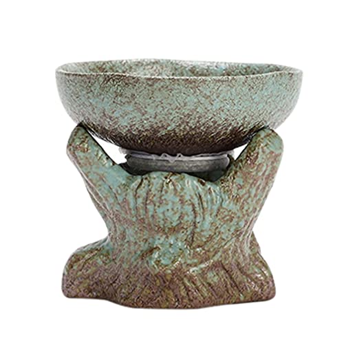HEMOTON Colador de Filtro de Té de Cerámica Colador de Té de Estilo Japonés Herramienta Esencial de Filtro de Hoja de…