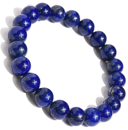 ILLUMINIA 5A Grade Natural Crystal Gemstone Bracelet | Healing Energy Charged Quartz Stone Bead | Handcrafted Stretch Bracelet for Women Men Teens