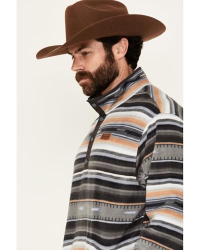 Cinch Men's Black Serape Pullover2