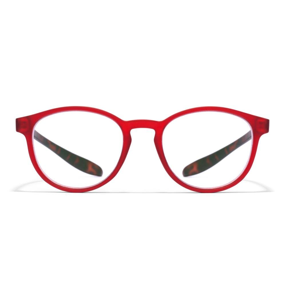 ARIES BIO - Occhiali da lettura con filtro luce blu (+0,00,+1,00,+1,50,+2,00,+2,50,+3.00). Per il vostro ottico è disponibile anche come occhiali da sole