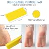 Disposable Pedi Kit Pedi Liner Set, Liner Blue 120cm/47.25in 10pcs, Pedicure Kit 5-in-1 10pcs (Pumice Pad, Mini Buffer, Wood Nail File 100/180 Grit, Wood Stick & Toe Separators) (20-Counts)