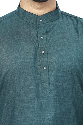 Image of BE ACTIVE Linen Blend Solid Pattern Trendy Comfortable Stylish Full Sleeve Kurta Men's Ethnic Wear