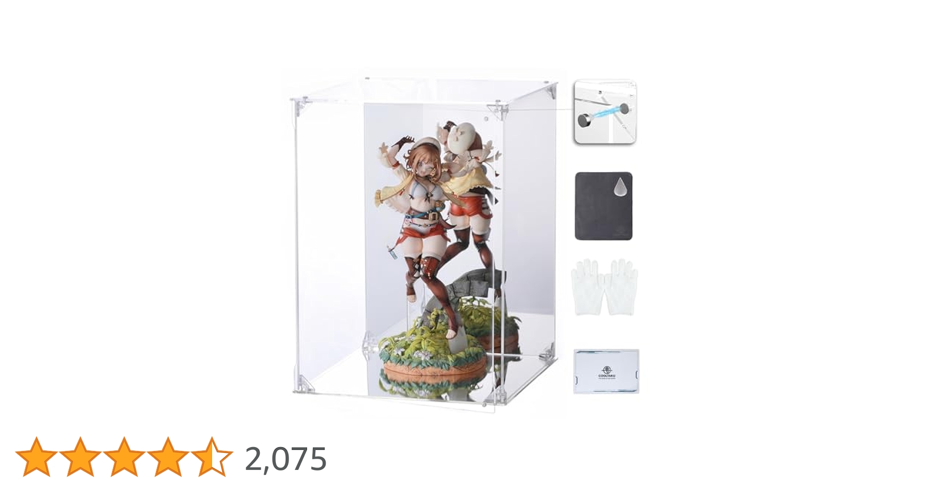 Amazon.co.jp: COOLTAKU フィギュアケース アクリル UVカット