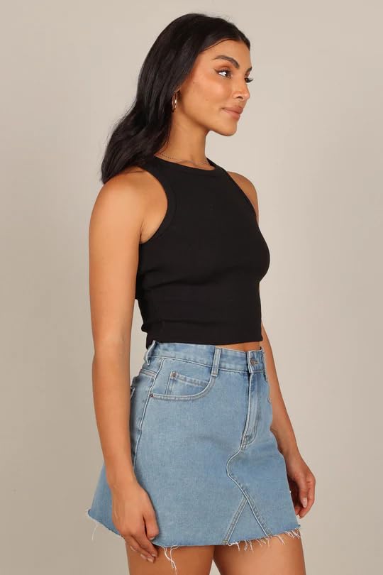 Image of Toochki Tops for Women Crop Top for Women's Tank Activewear Tee Sports Western Casual Cotton Camisole Pack of 2 Combo
