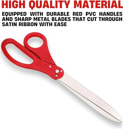 25" Giant Scissors for Ribbon Cutting Ceremony Ribbon Cutting Scissors for Special Events Inaugurations and Ceremonies by YARRD - Image 3