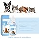 Myluatye Haustier Augentropfen 12ml,Augentropfen für Hunde,Katzen,Augenpflege,Lindert Juckreiz Und Irritationen,Trockenheit,Schwellungen,Tränenflecken