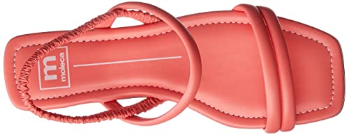 Sandália Moleca Tiras Feminino, Laranja, 37