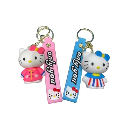 Image of MALKIN 2Pc Hello Kitty Keychain (Random Color)