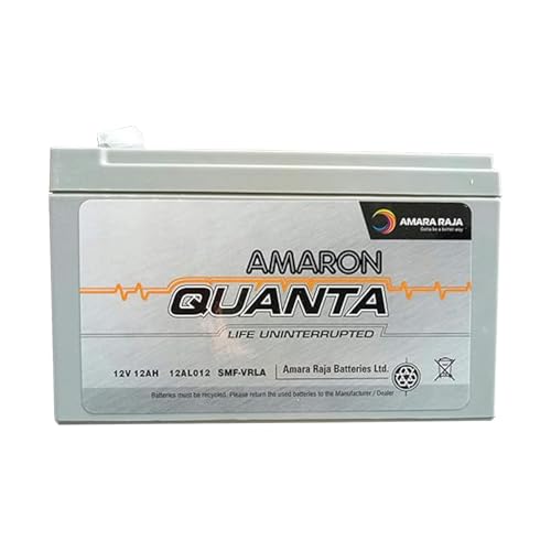 Image of Amaron Quanta 12AH and 12V SMF Battery