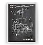 Magic Posters First Integrated Circuit 1964 Patent Print - Electrical Poster Giclee Art Wall Decor V