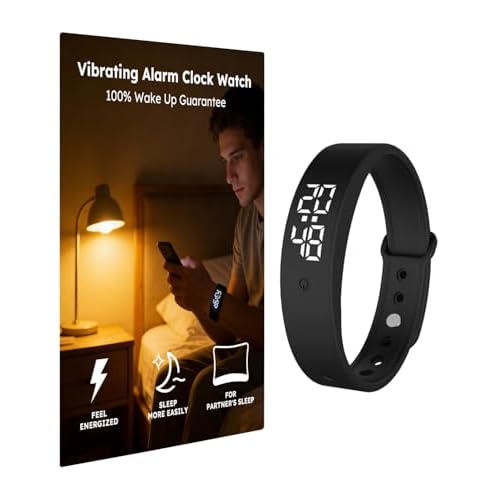 Power Vibration Alarm Watch for Heavy Sleepers product image