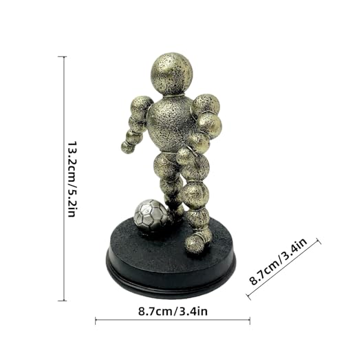 Statue de sportif de table déco abstraite d'athlète de ballon - 3